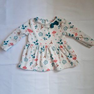 4/$25 Baby Girl Floral Fleece Top 12 MONTHS